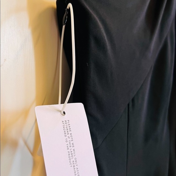 Marchesa Notte One Shoulder Stretch Ebro Crepe Asymmetrical Cocktail Dress 2 - Picture 13 of 16